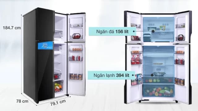 So sánh giá Tủ lạnh Panasonic Inverter 550 lít Multi Door NR-DZ601VGKV rẻ nhất? - Ảnh 7