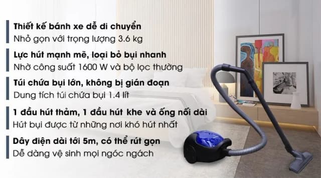 So sánh giá Máy hút bụi dạng hộp Panasonic MC-CG371AN46 rẻ nhất? - Ảnh 18