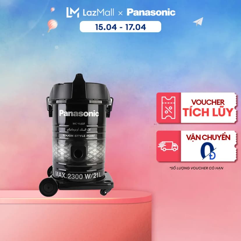 So sánh giá Máy hút bụi công nghiệp Panasonic MC-YL637SN49 - Tìm sản phẩm giá rẻ nhất - Ảnh 7