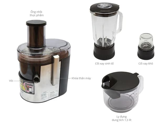 So sánh giá Máy xay ép đa năng Panasonic MJ-DJ31SRA rẻ nhất? - Ảnh 3