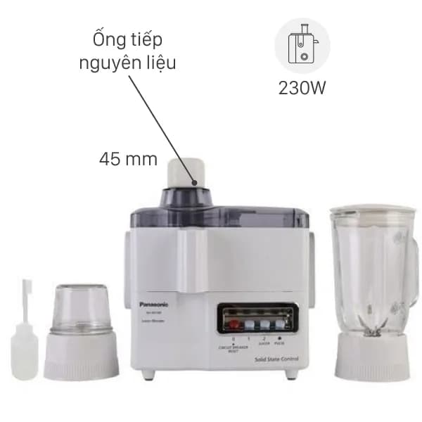 Máy xay ép đa năng Panasonic MJ-M176PWRA - Ảnh 18