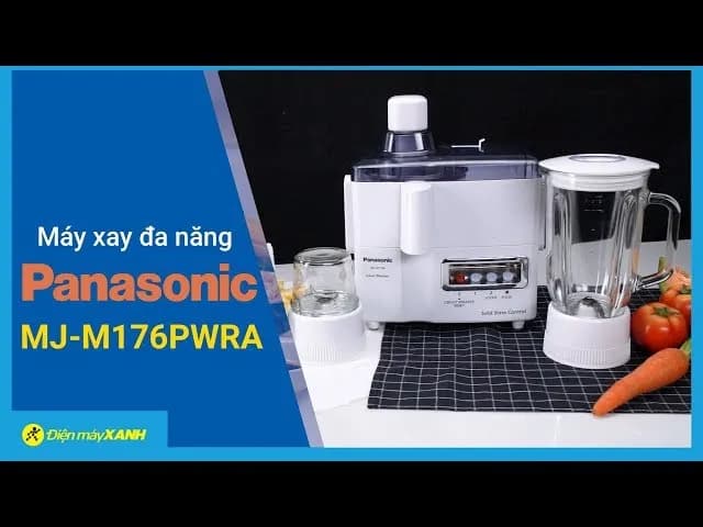 So sánh giá Máy xay ép đa năng Panasonic MJ-M176PWRA rẻ nhất? - Ảnh 13