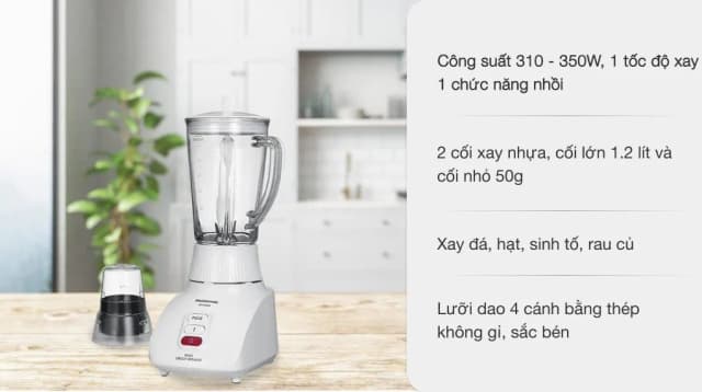 So sánh giá Máy xay sinh tố đa năng Panasonic MX-900MW rẻ nhất? - Ảnh 6