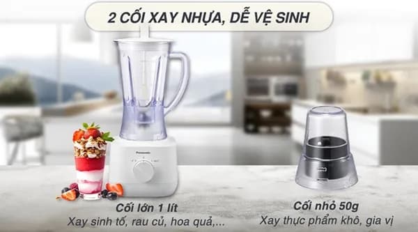 So sánh giá Máy xay sinh tố đa năng Panasonic MX-EP3111WRA rẻ nhất? - Ảnh 9