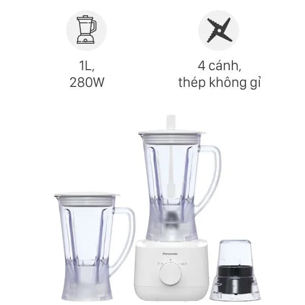So sánh giá Máy xay sinh tố đa năng Panasonic MX-EP3171WRA rẻ nhất? - Ảnh 2