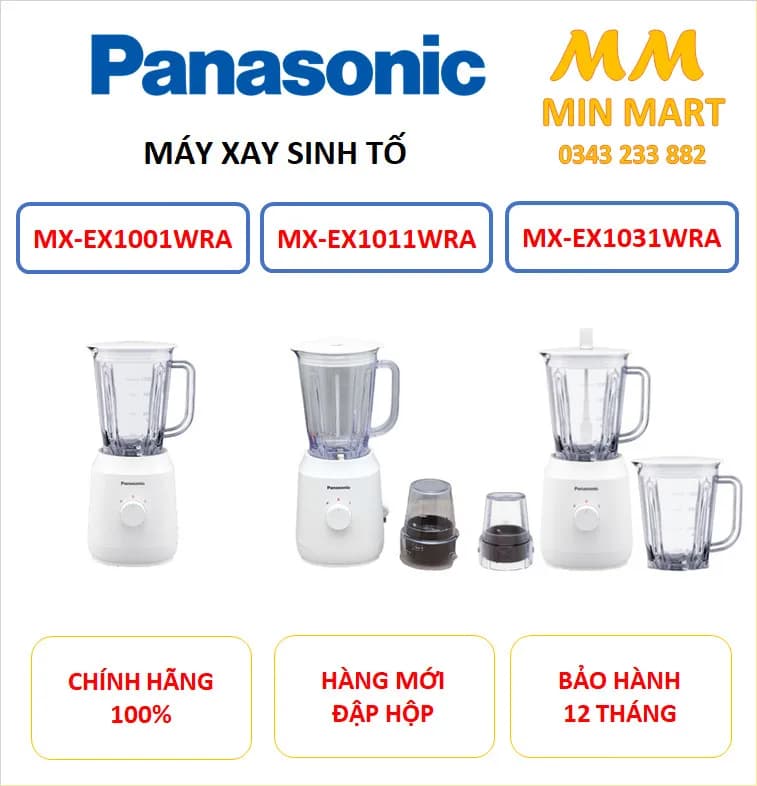 So sánh giá Máy xay sinh tố Panasonic MX-EX1001WRA - Tìm sản phẩm giá rẻ nhất - Ảnh 18