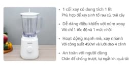 So sánh giá Máy xay sinh tố Panasonic MX-EX1001WRA - Tìm sản phẩm giá rẻ nhất - Ảnh 8