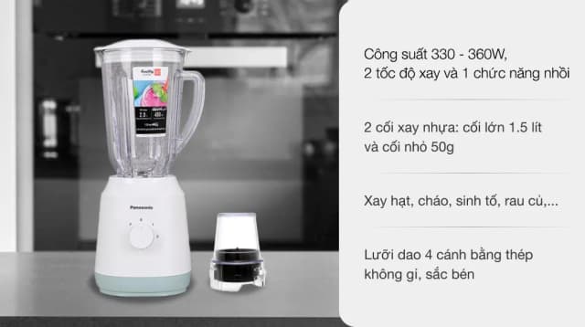 So sánh giá Máy xay sinh tố đa năng Panasonic MX-EX1511WRA rẻ nhất? - Ảnh 9