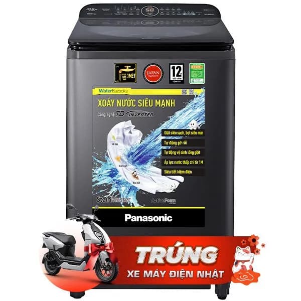 So sánh giá Máy giặt Panasonic Inverter 10.5 Kg NA-FD10AR1BV rẻ nhất? - Ảnh 6