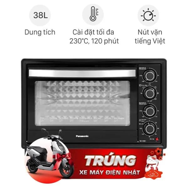So sánh giá Lò nướng Panasonic NB-H3801KRA 38 lít - Tìm sản phẩm giá rẻ nhất - Ảnh 17