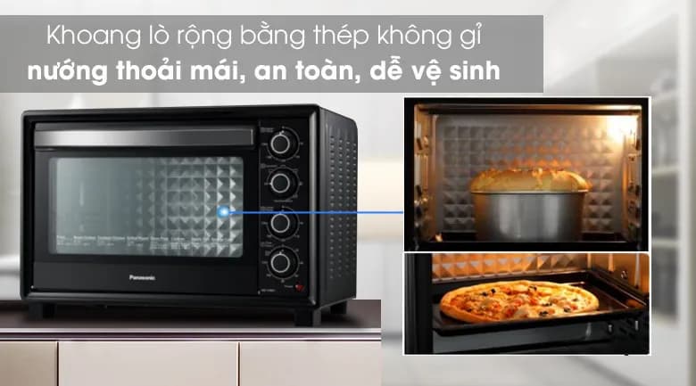 So sánh giá Lò nướng Panasonic NB-H3801KRA 38 lít - Tìm sản phẩm giá rẻ nhất - Ảnh 4