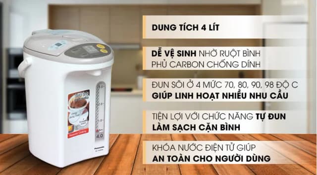 Top 1 so sánh giá Bình thủy điện Panasonic NC-EG4000CSY 4 lít - Tìm sản phẩm giá rẻ nhất - Ảnh 10