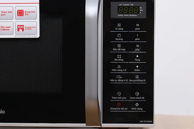 Lò vi sóng có nướng Panasonic NN-GT35HMYUE 23 lít - Giá rẻ nhất hôm nay - Ảnh 18