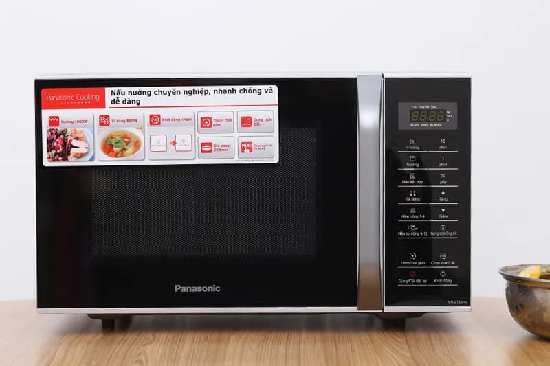 Lò vi sóng có nướng Panasonic NN-GT35HMYUE 23 lít - Giá rẻ nhất hôm nay - Ảnh 4