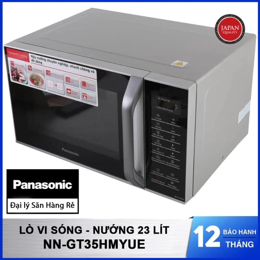 Lò vi sóng có nướng Panasonic NN-GT35HMYUE 23 lít - Giá rẻ nhất hôm nay - Ảnh 5
