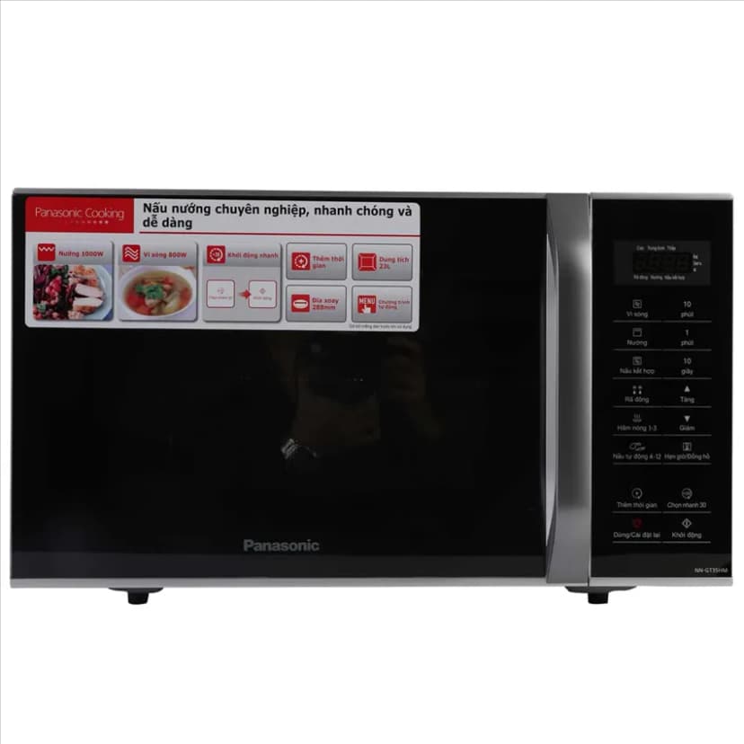 Lò vi sóng có nướng Panasonic NN-GT35HMYUE 23 lít - Giá rẻ nhất hôm nay - Ảnh 7