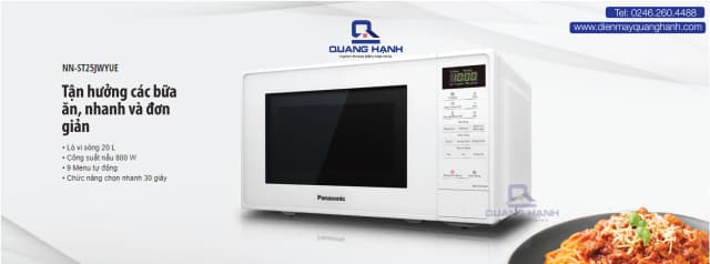 So sánh giá Lò vi sóng Panasonic NN-ST25JWYUE 20 lít rẻ nhất? - Ảnh 15