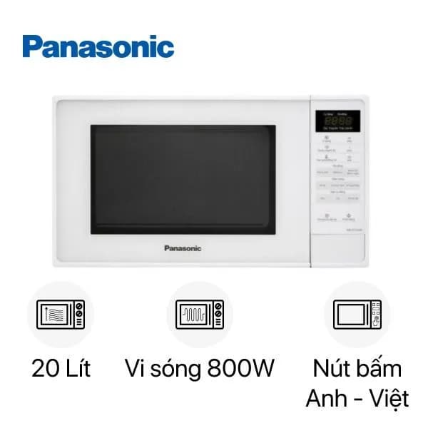So sánh giá Lò vi sóng Panasonic NN-ST25JWYUE 20 lít - Tìm sản phẩm giá rẻ nhất - Ảnh 10
