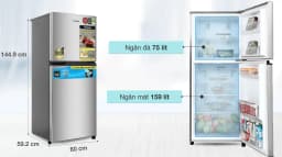 Tủ lạnh Panasonic Inverter 234 lít NR-TV261APSV