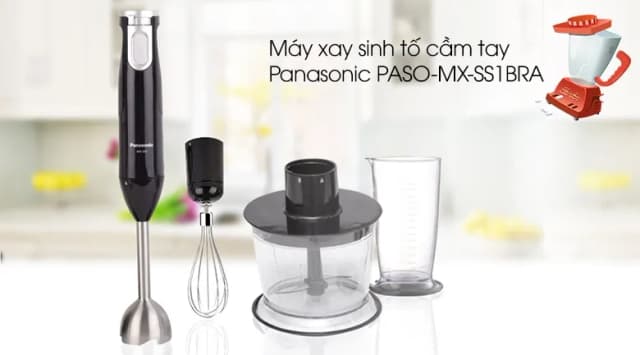 So sánh giá Máy xay cầm tay Panasonic PASO-MX-SS1BRA rẻ nhất? - Ảnh 7