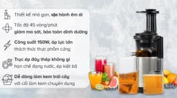 So sánh giá Máy ép chậm Panasonic PAVH-MJ-L500SRA - Tìm sản phẩm giá rẻ nhất - Ảnh 3