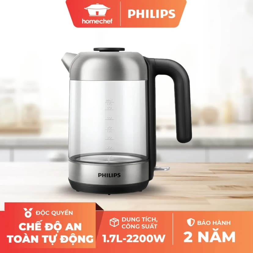 So sánh giá Bình đun siêu tốc Philips 1.7 lít HD9339/80 - Tìm sản phẩm giá rẻ nhất - Ảnh 13