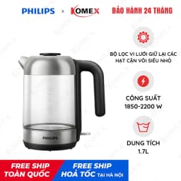 So sánh giá Bình đun siêu tốc Philips 1.7 lít HD9339/80 - Tìm sản phẩm giá rẻ nhất - Ảnh 17