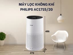 Máy lọc không khí Philips AC1715/20 27W - Giá rẻ nhất hôm nay - Ảnh 4
