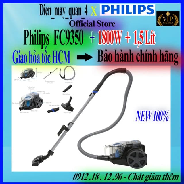 So sánh giá Máy hút bụi dạng hộp Philips FC9350 rẻ nhất? - Ảnh 19