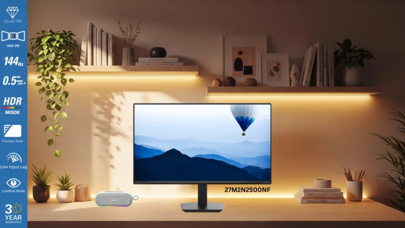 So sánh giá Màn hình Gaming Philips Evnia 27M2N2500NF (27 inch QHD, Fast IPS, 144Hz, 0.5ms) - Tìm sản phẩm giá rẻ nhất - Ảnh 9