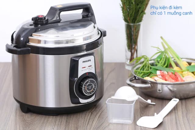 So sánh giá Nồi áp suất điện Philips HD2103/66 5 lít rẻ nhất? - Ảnh 2