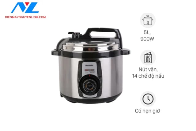 So sánh giá Nồi áp suất điện Philips HD2103/66 5 lít rẻ nhất? - Ảnh 6