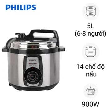So sánh giá Nồi áp suất điện Philips HD2103/66 5 lít rẻ nhất? - Ảnh 10