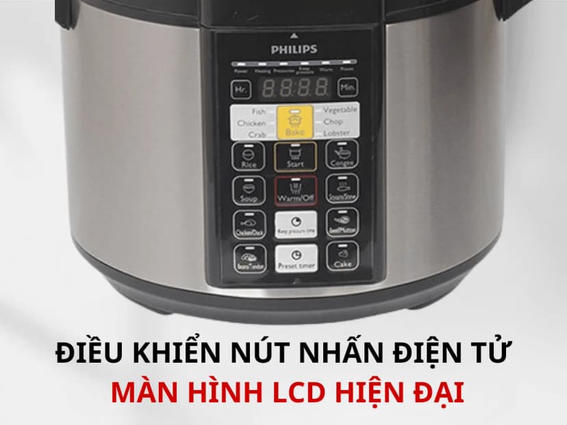 So sánh giá Nồi áp suất điện Philips HD2136/66 5 lít - Tìm sản phẩm giá rẻ nhất - Ảnh 16