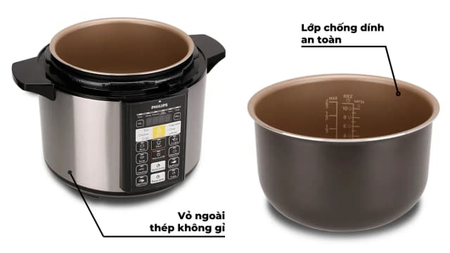 So sánh giá Nồi áp suất điện Philips HD2136/66 5 lít rẻ nhất? - Ảnh 19