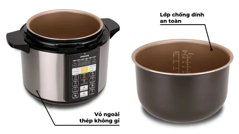 So sánh giá Nồi áp suất điện Philips HD2136/66 5 lít - Tìm sản phẩm giá rẻ nhất - Ảnh 19