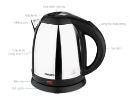 So sánh giá Bình đun siêu tốc Philips 1.2 lít HD9303 - Tìm sản phẩm giá rẻ nhất - Ảnh 5