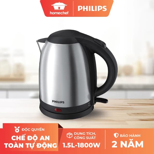 So sánh giá Bình đun siêu tốc Philips 1.5 lít HD9306 rẻ nhất? - Ảnh 12
