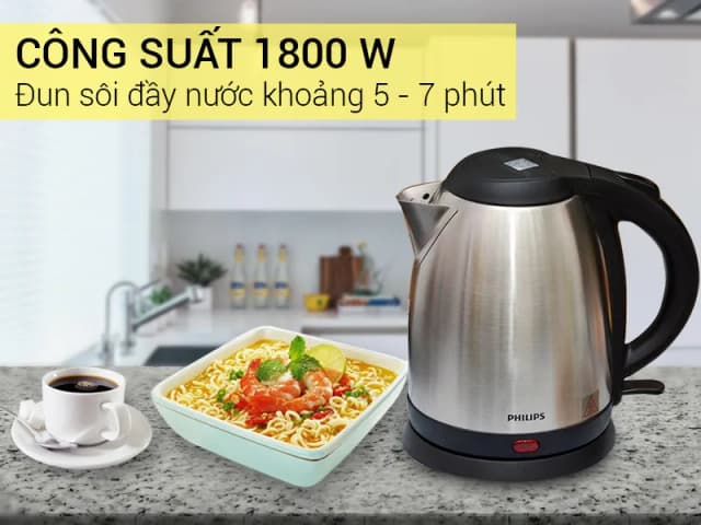 So sánh giá Bình đun siêu tốc Philips 1.5 lít HD9306 rẻ nhất? - Ảnh 19
