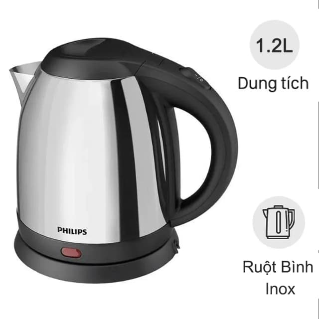 So sánh giá Bình đun siêu tốc Philips 1.5 lít HD9306 rẻ nhất? - Ảnh 5