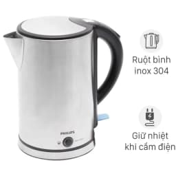 So sánh giá Bình đun siêu tốc Philips 1.7 lít HD9316 - Tìm sản phẩm giá rẻ nhất - Ảnh 1