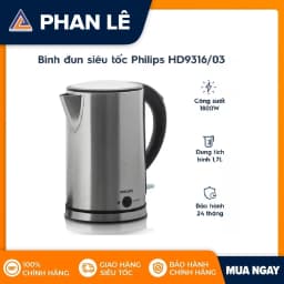 So sánh giá Bình đun siêu tốc Philips 1.7 lít HD9316 - Tìm sản phẩm giá rẻ nhất - Ảnh 12
