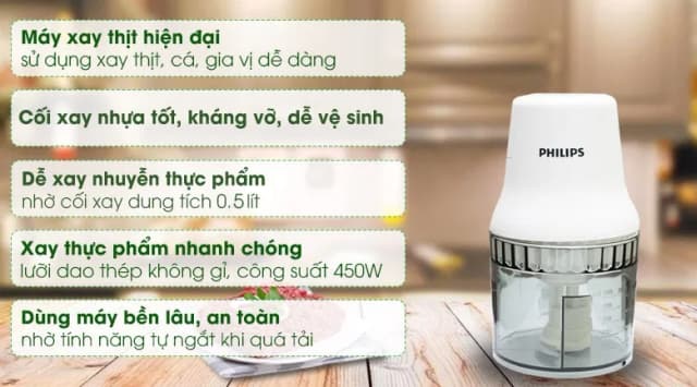 So sánh giá Máy xay thịt mini Philips HR1393 450W 0.5 lít rẻ nhất? - Ảnh 18