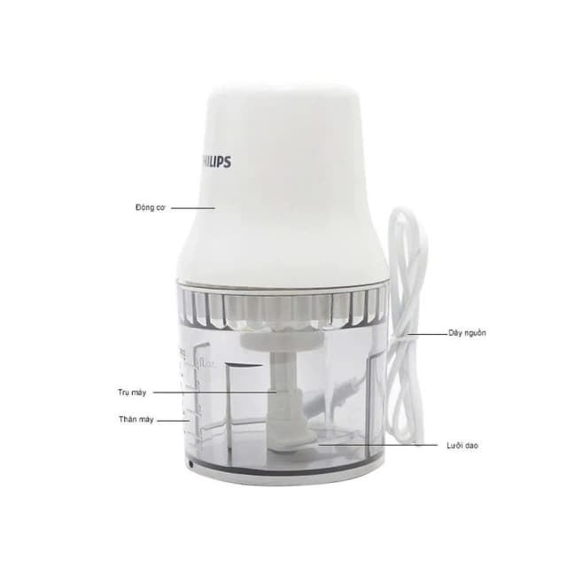 So sánh giá Máy xay thịt mini Philips HR1393 450W 0.5 lít rẻ nhất? - Ảnh 6