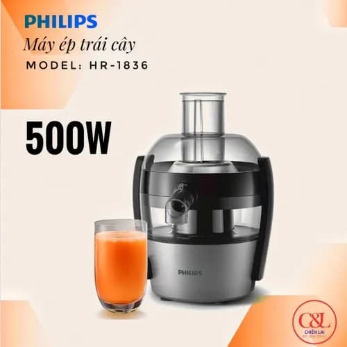 So sánh giá Máy ép trái cây Philips HR1836 rẻ nhất? - Ảnh 11