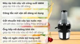 Máy ép trái cây Philips HR1863 - Giá rẻ nhất hôm nay - Ảnh 12