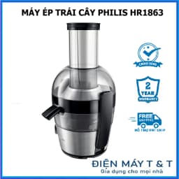 Máy ép trái cây Philips HR1863 - Giá rẻ nhất hôm nay - Ảnh 17