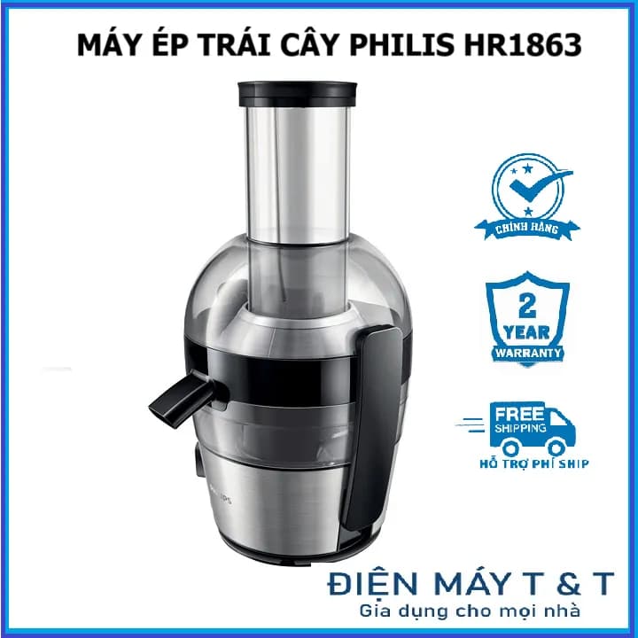 Máy ép trái cây Philips HR1863 - Giá rẻ nhất hôm nay - Ảnh 17