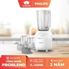 Máy xay sinh tố đa năng Philips HR2041/10 - 2 cối - Giá rẻ nhất hôm nay - Ảnh 15