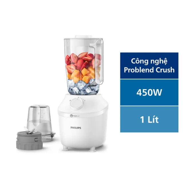 So sánh giá Máy xay sinh tố đa năng Philips HR2041/10 - 2 cối rẻ nhất? - Ảnh 8